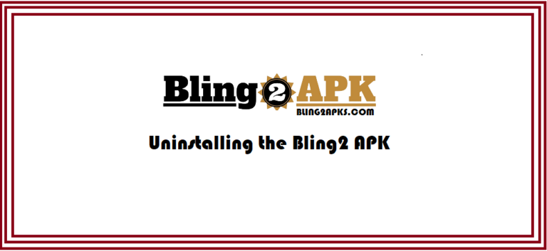 Mencopot Pemasangan Bling2 APK